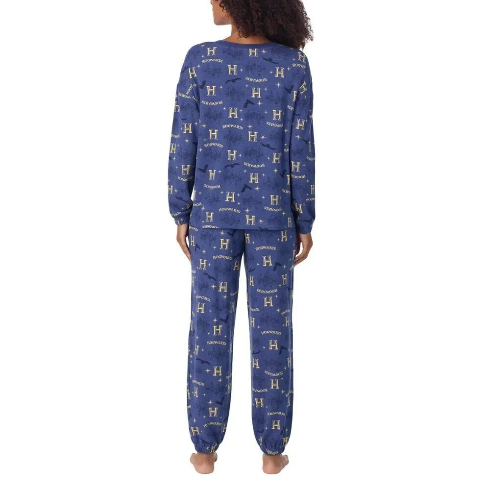 Character Womens 2-piece Lounge Set Harry Potter Warner Bros. Blue